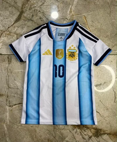 Camiseta Argentina Titular adultos (con dorsal)
