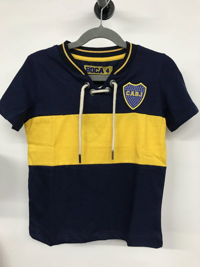 NIÑOS• Remera algodón retro BOCA