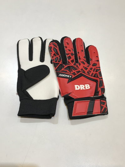 NIÑOS• Guantes de arquero DRB Rojo/negro