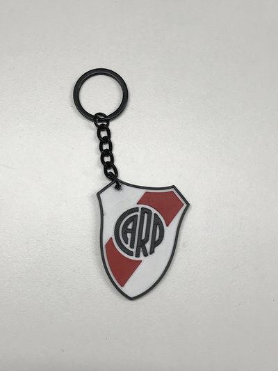 Llavero escudo RIVER