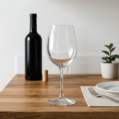 Juego de Copas de Vino Lisas x6 – Vidrio Premium (500 ml)