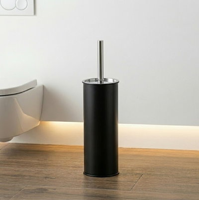Escobilla de Baño de Acero Inoxidable con Soporte