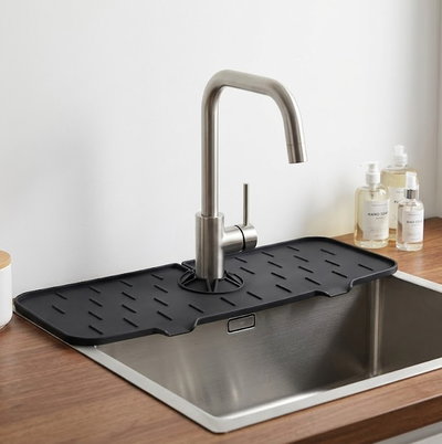 Escurridor Plano De Silicona Con Orificio (Unico)