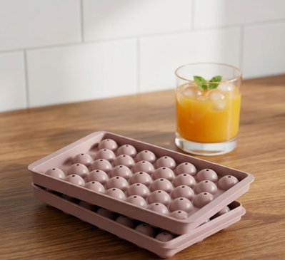 Cubetera Flexible para Hielo (15 cm x 25 cm)