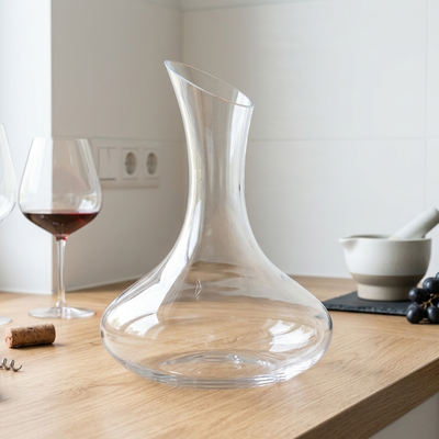 Decantador de Vino de Vidrio Premium 1500cc