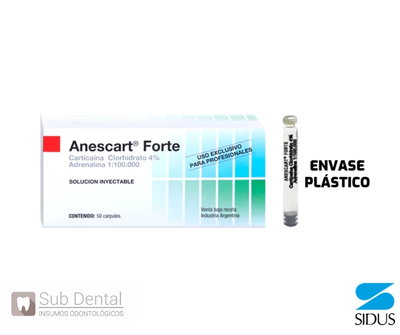 ANESTESIA ANESCART FORTE 1:100.000 – SIDUS