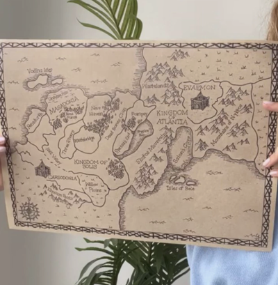 Mapa - Una Luz en las llamas - Reino de Solis