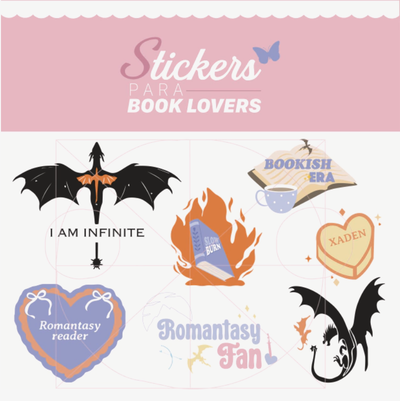 Pack stickers - Alas de sangre