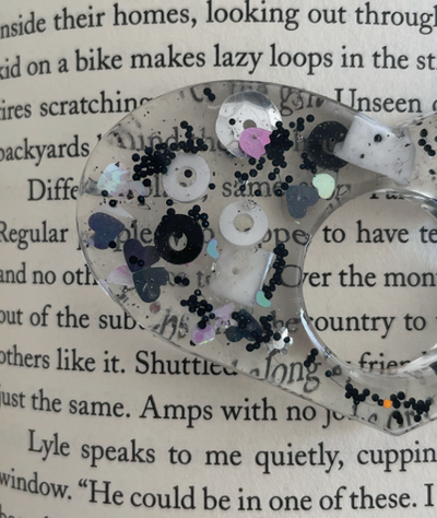 Anillo Corazón Negro