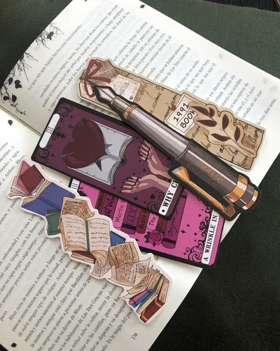 Romantic Pack señaladores de papel