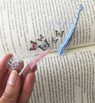 Señalador leer un capítulo más