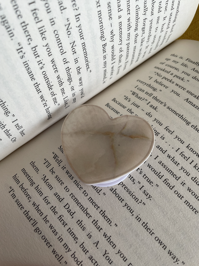 POP socket - corazon beige