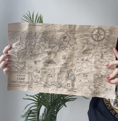 Mapa - Percy Jackson