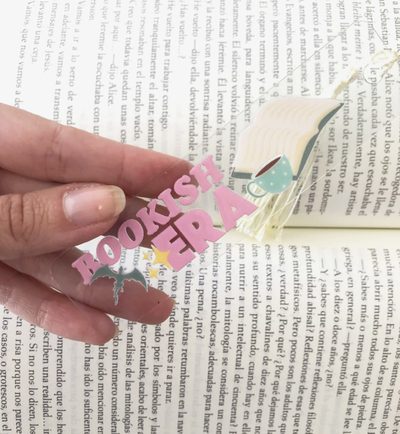 Señalador bookish era