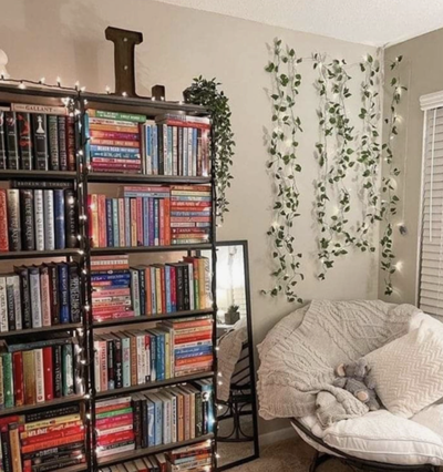 Hojas verano + luces