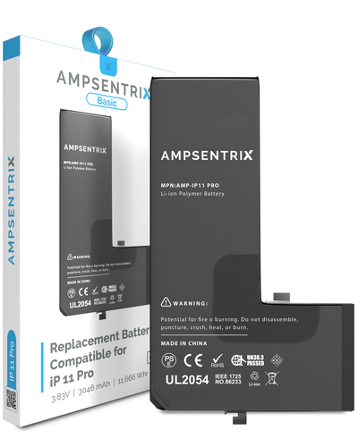 Batería iPhone 11 Pro – AmpSentrix Basic