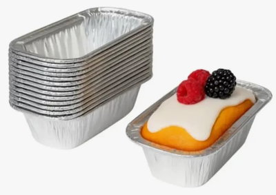 Budinera Para 1/4KG de Aluminio X10 unidades