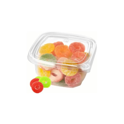Pote Cuadrado C/Evidencia de Apertura 360ML   X/10 unidades