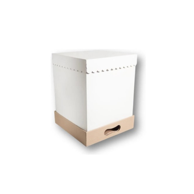 Caja Para Torta 25x25x32 DRIPCAKES X10uni
