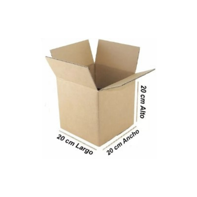 Caja CARTON 20X20X20 X10Uni