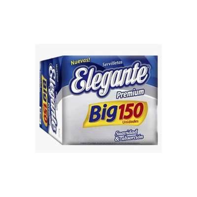Servilleta Elegante SOFT BLANCA X150 (32X32)