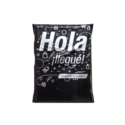 Bolsa Ecommerce Hola Llegué Con Adhesivo 40x55 