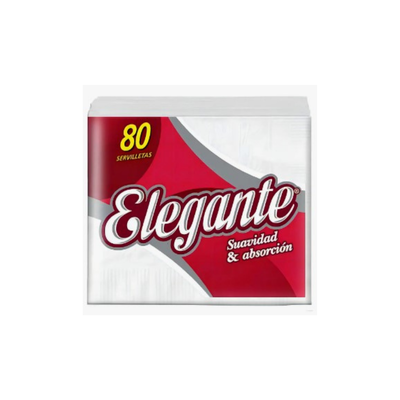Servilleta Elegante SOFT BLANCA X80 (32X32)
