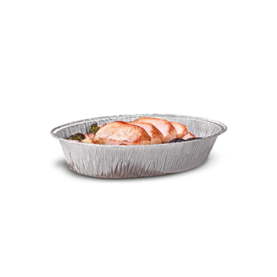Plato Aluminio Ovalado PO