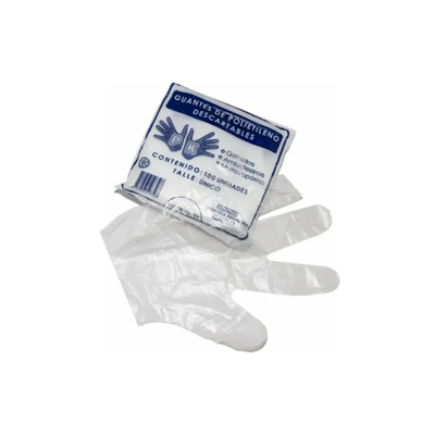 Guantes De Polietileno 