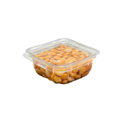 Pote Lock Food Pet Cuadrado Con Precinto 230cc