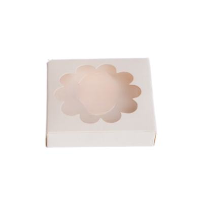 Cookie individual con visor 9X9.5X2 CM - LÍNEA PREMIUM