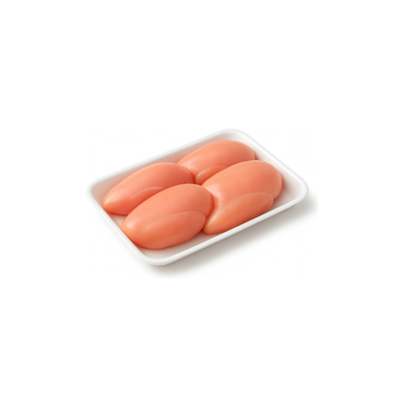 Bandeja Telgopor Expandido Blanco N 619 