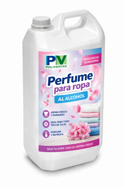 PERFUME PARA ROPA AL ALCOHOL