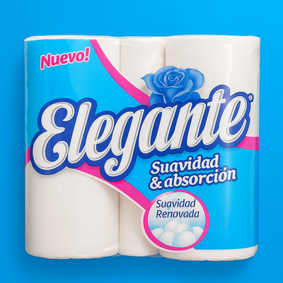 PAPEL ELEGANTE X4 UNIDADES