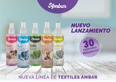 AMBAR AROMATIZANTE TEXTIL