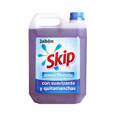 JABON LIQUIDO TIPO SKIP NUEVA FORMULA C/ SUAVIZANTE Y QUITAMANCHAS