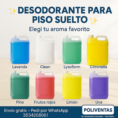 DESODORANTE PARA PISO