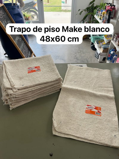 TRAPO DE PISO BLANCO MAKE PREMIUM