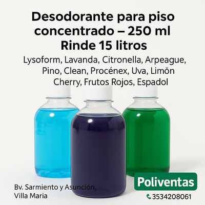 DESODORANTE PARA PISO CONCENTRADO