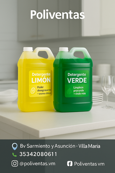 DETERGENTE VERDE LPU