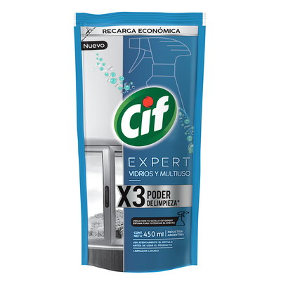CIF LIMPIA VIDRIOS DOY PACK 400 ML
