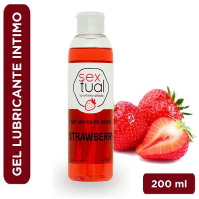 GEL Lubricante Sextual 200 Ml FRUTILLA