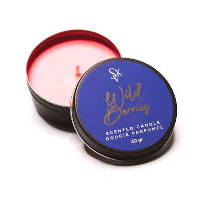 Vela para masajes Wild Berries aceite corporal 30 gr