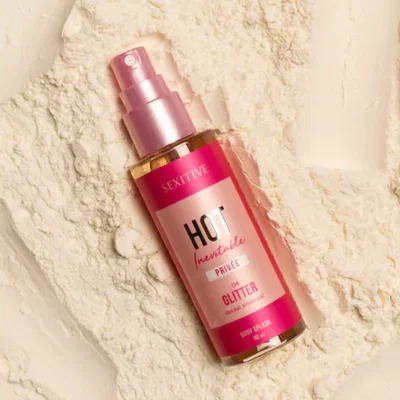 Body Splash Hot Inevitable Privée con glitter - 60ml