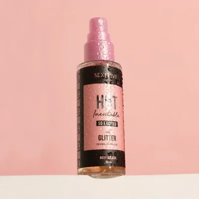 Body Splash Hot Inevitable So Excited con glitter - 60ml