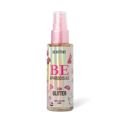 Body Splash Be Aphrodisiac con glitter - 60ml