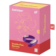 Partner Plus Estimulador para parejas con control remoto RECARGABLE SATISFYER