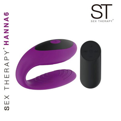 Hanna 6 Vibrador Parejas c/ control remoto
