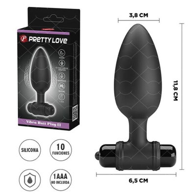 Plug anal but II con vibracion