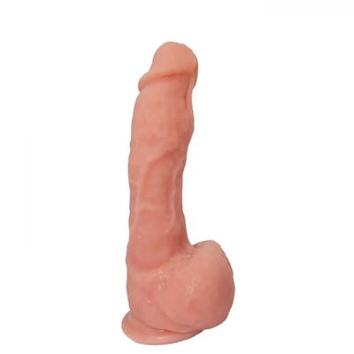 DILDO realístico Medel 2 (sopapa) TESTICULOS 17cm x 4cm.